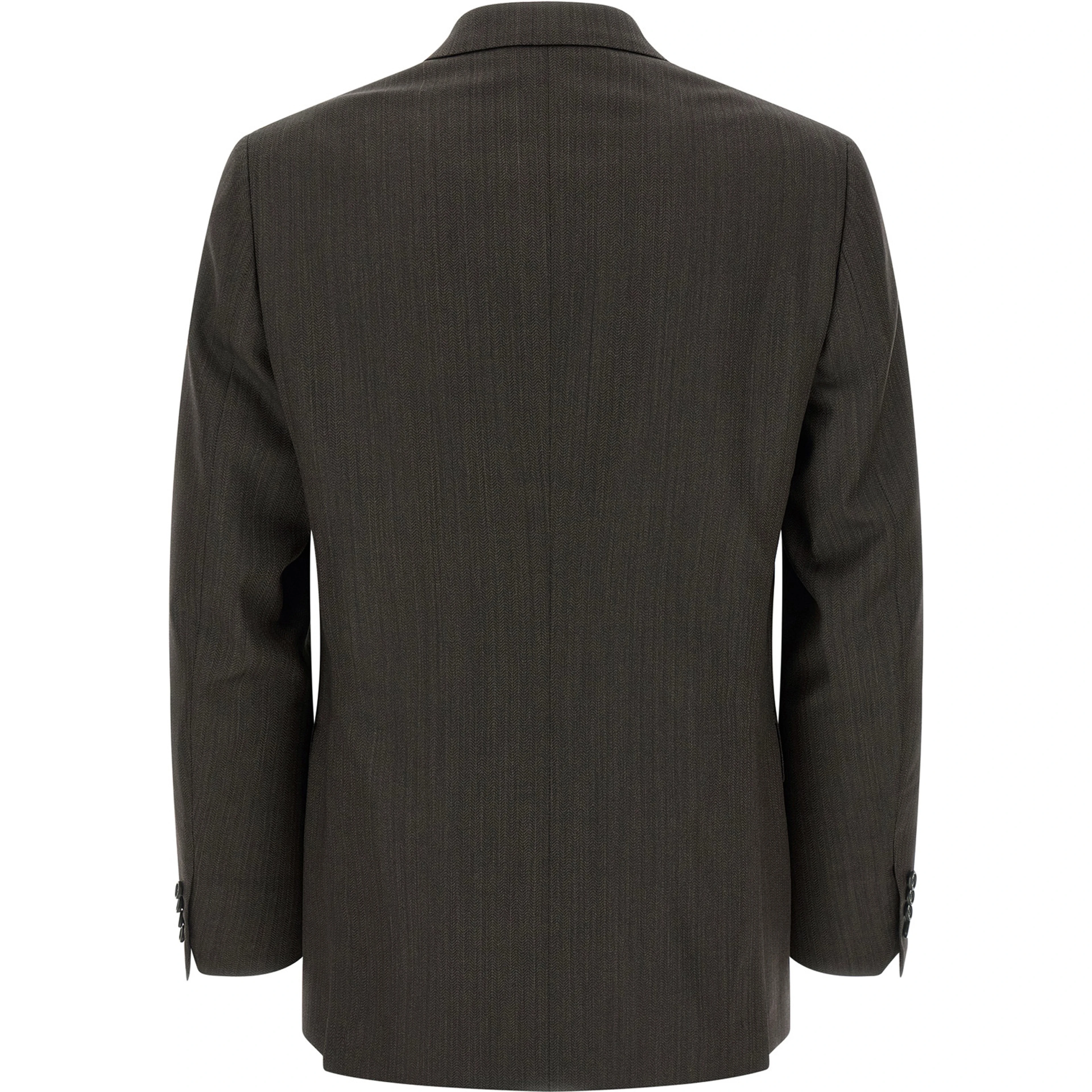 Brown Wool Two-Piece Suit