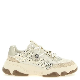 Multicolor Cowhide Chunky Sneakers