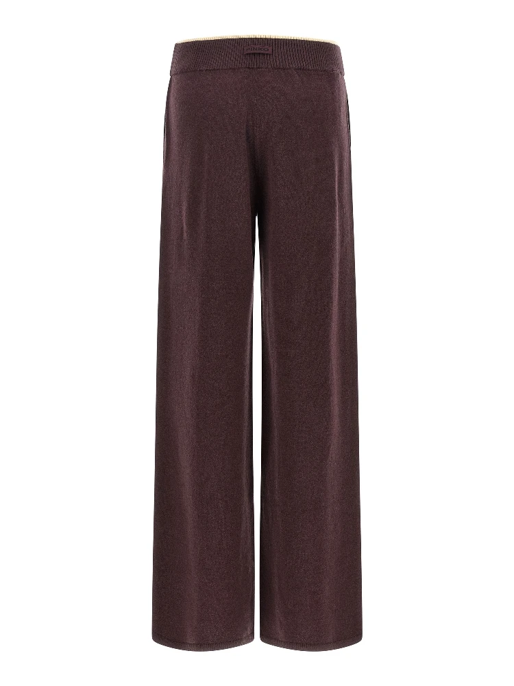 Purple Wool Casual Pants alternative