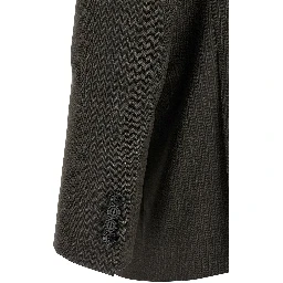 Brown Wool Two-Piece Suit