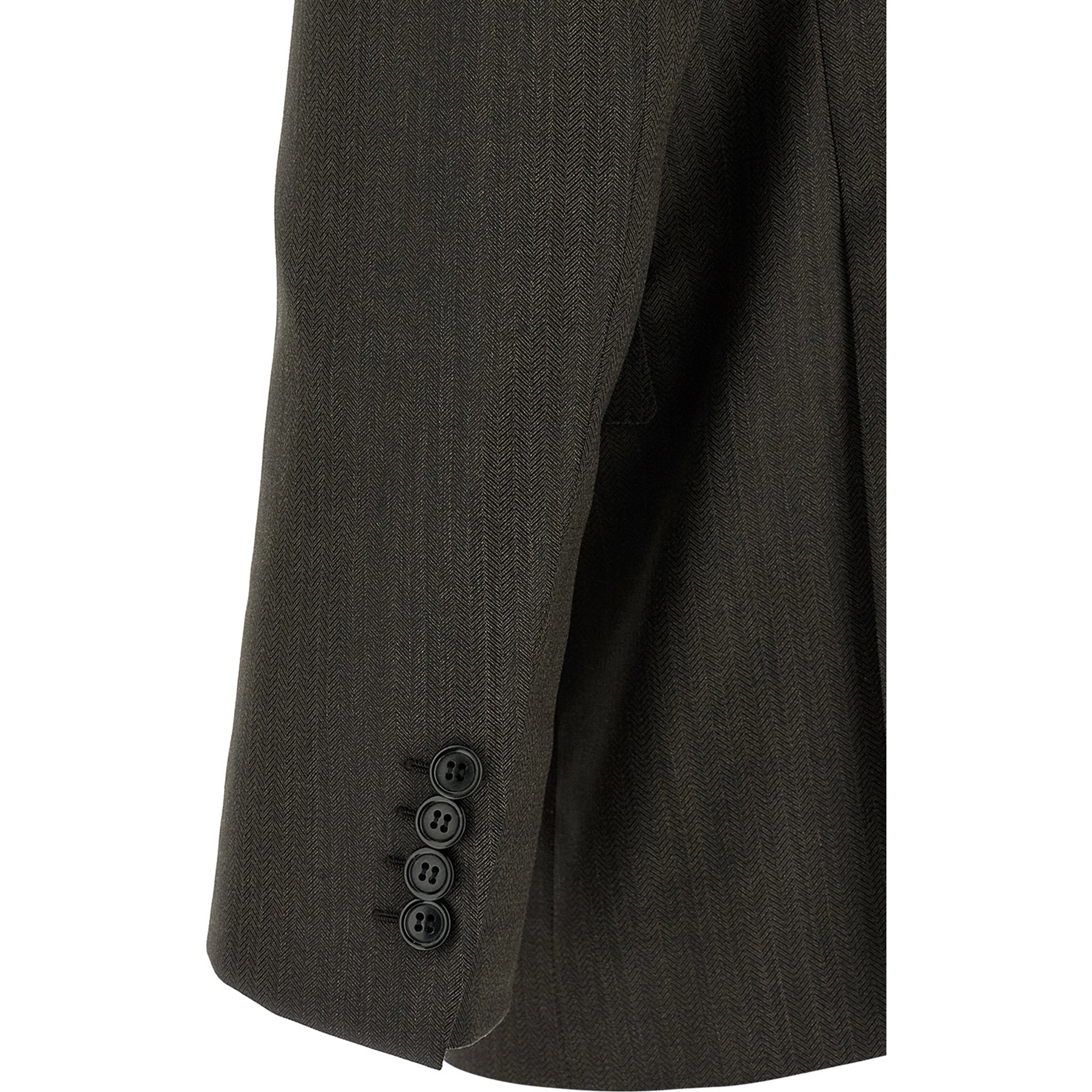 Brown Wool Two-Piece Suit