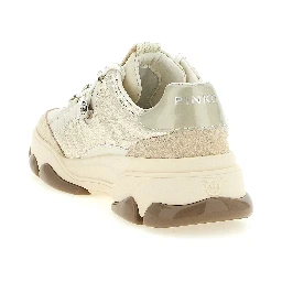 Multicolor Cowhide Chunky Sneakers