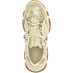 Multicolor Cowhide Chunky Sneakers