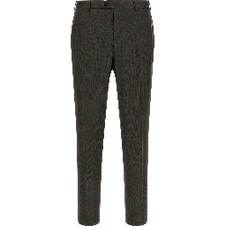 Brown Wool Two-Piece Suit
