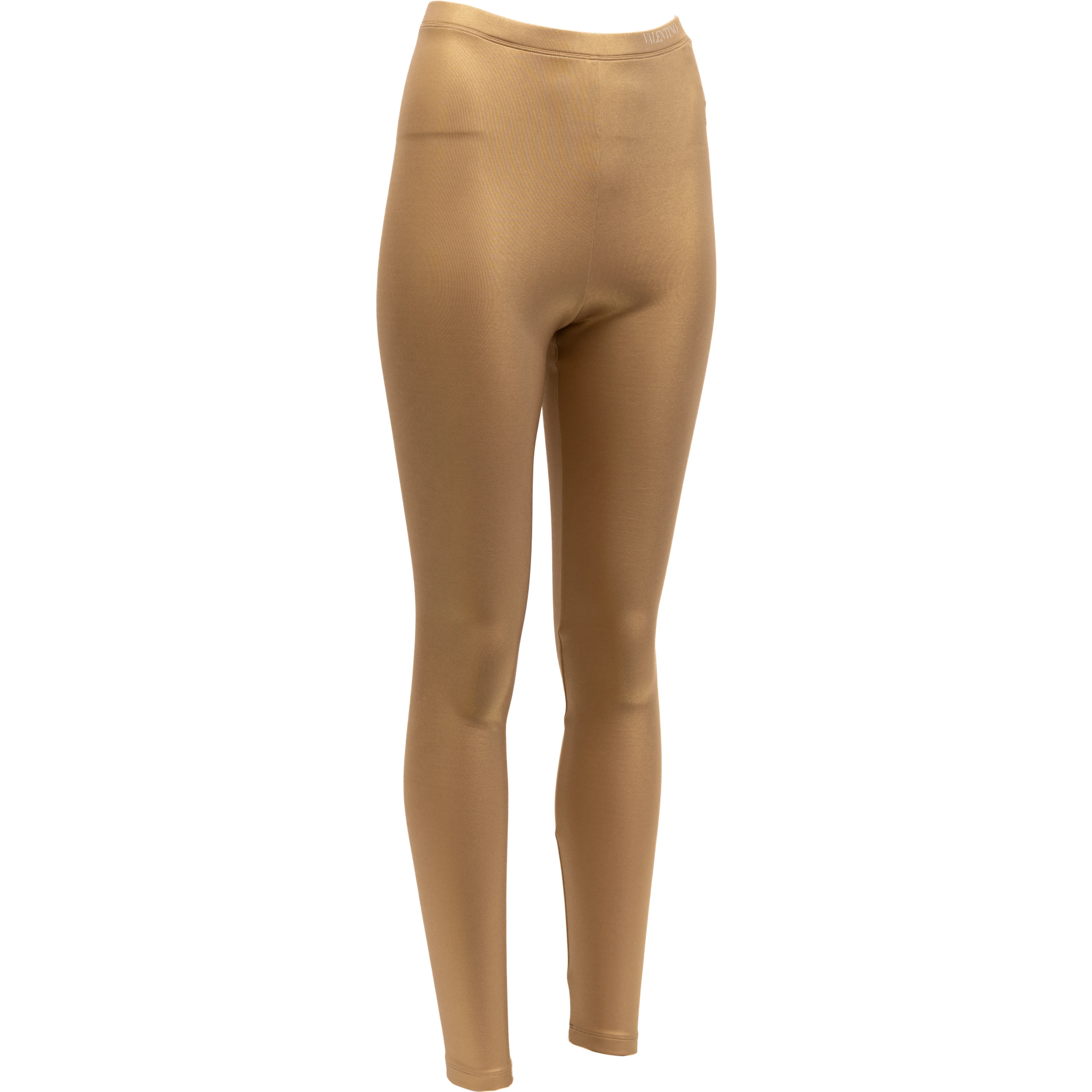 Women Leggings in Gold