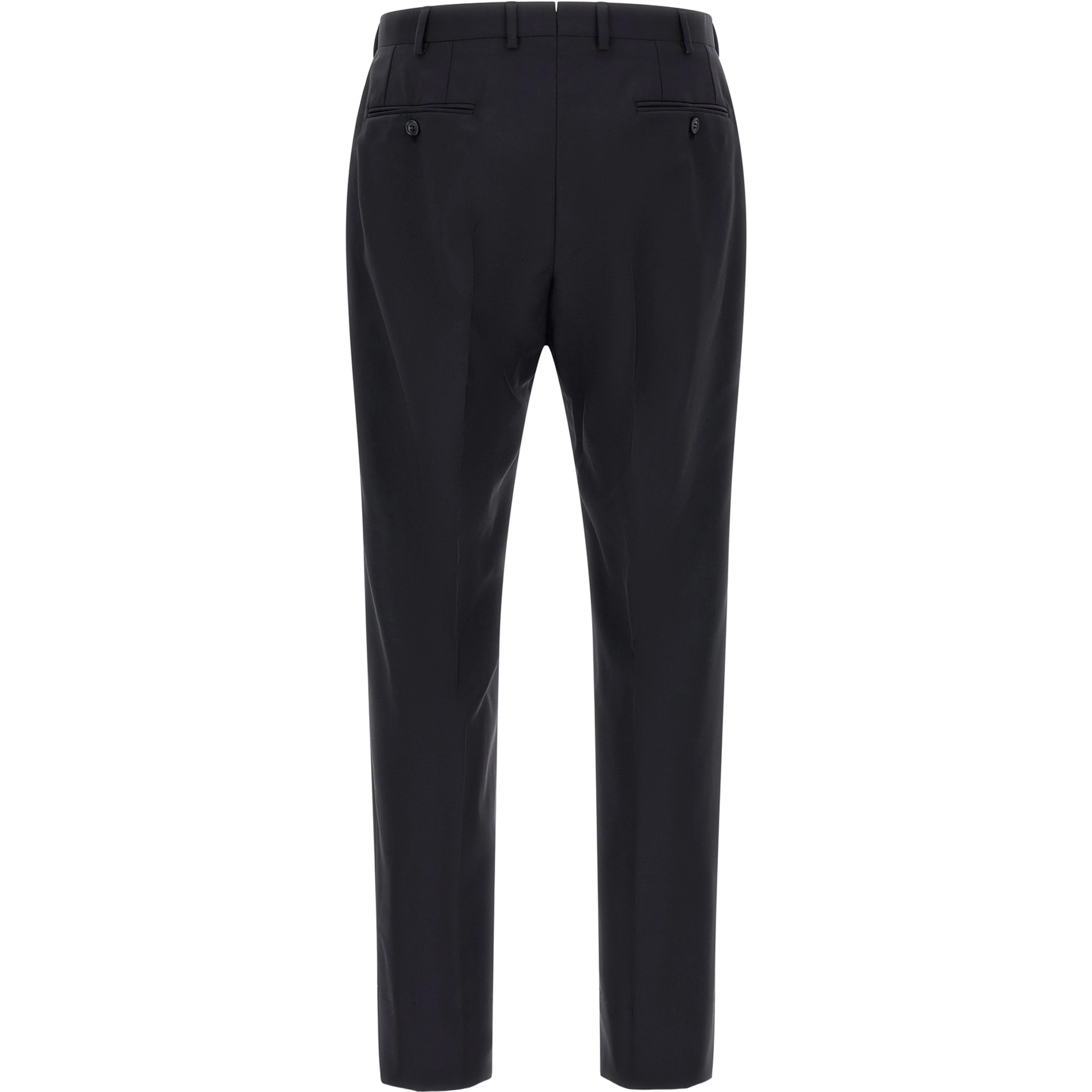 Blue Wool Two-Piece Suit