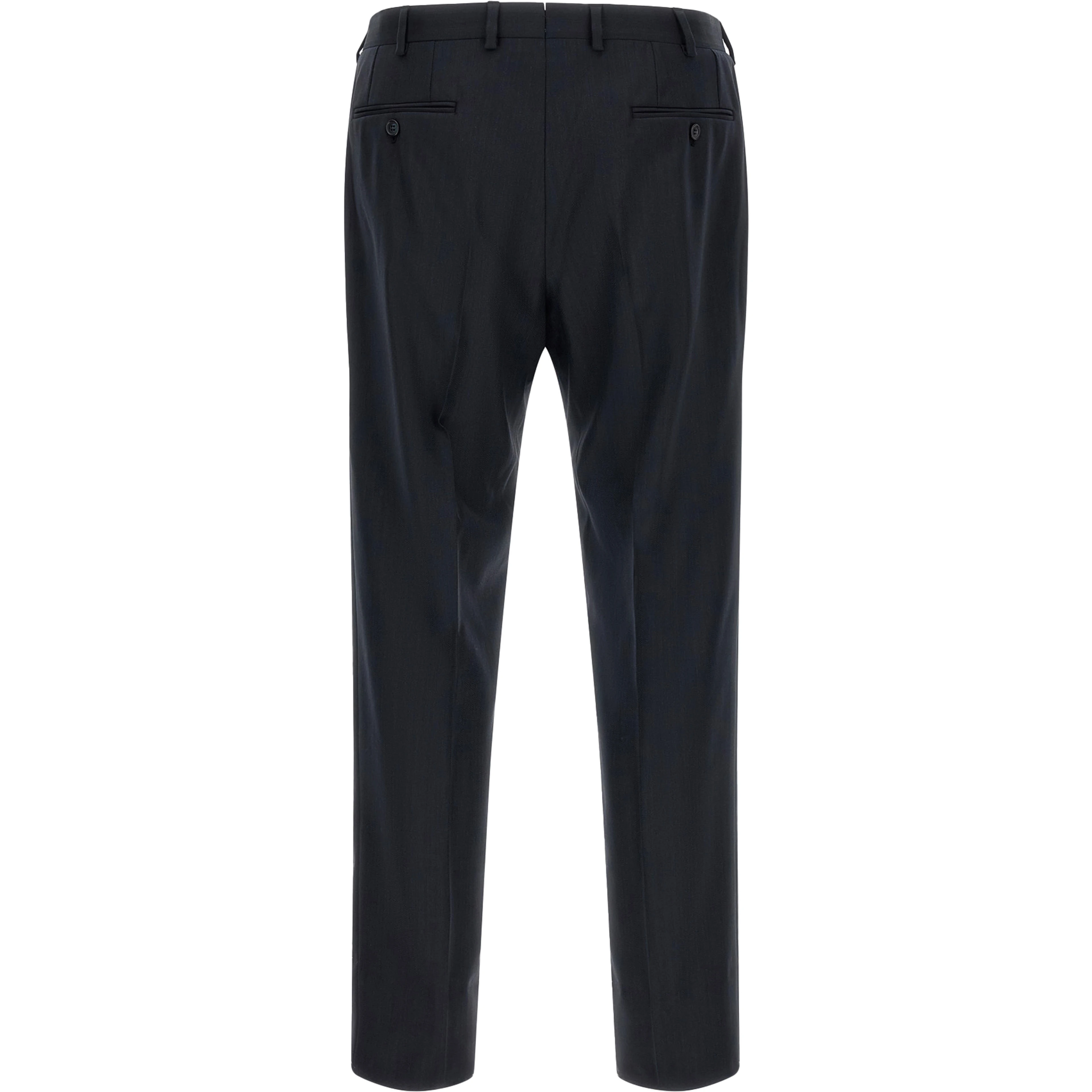 Blue Wool Two-Piece Suit