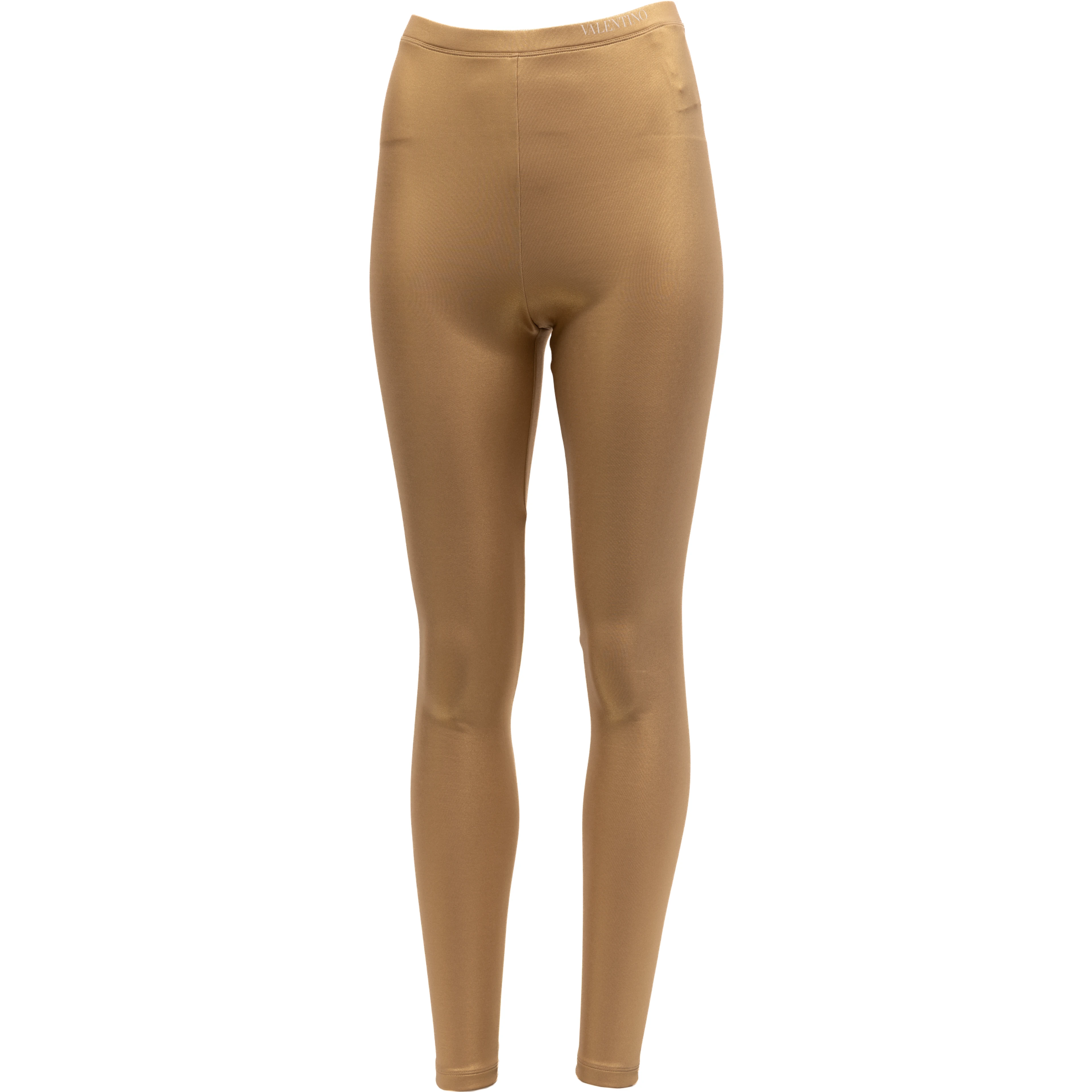 Women Leggings in Gold