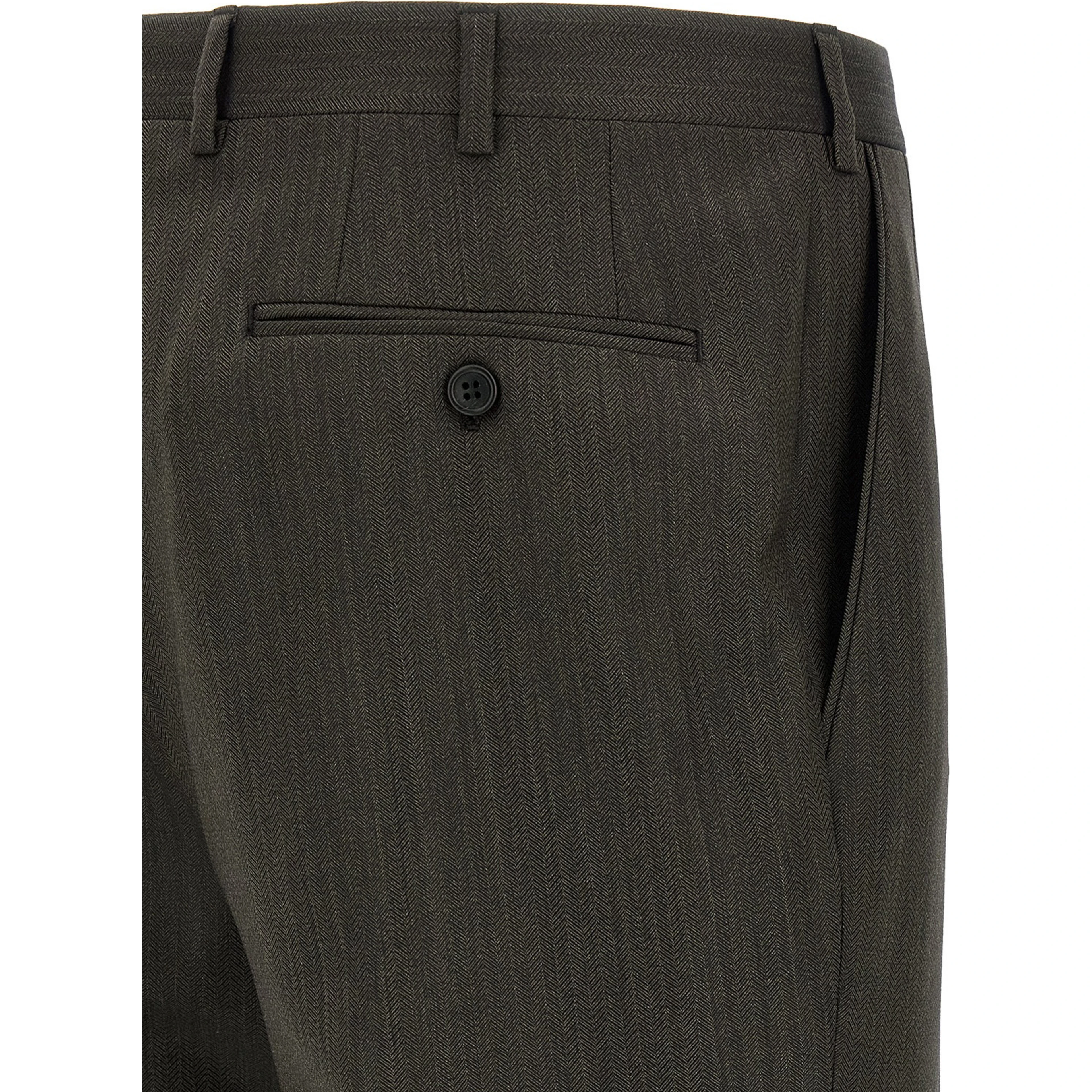 Brown Wool Two-Piece Suit