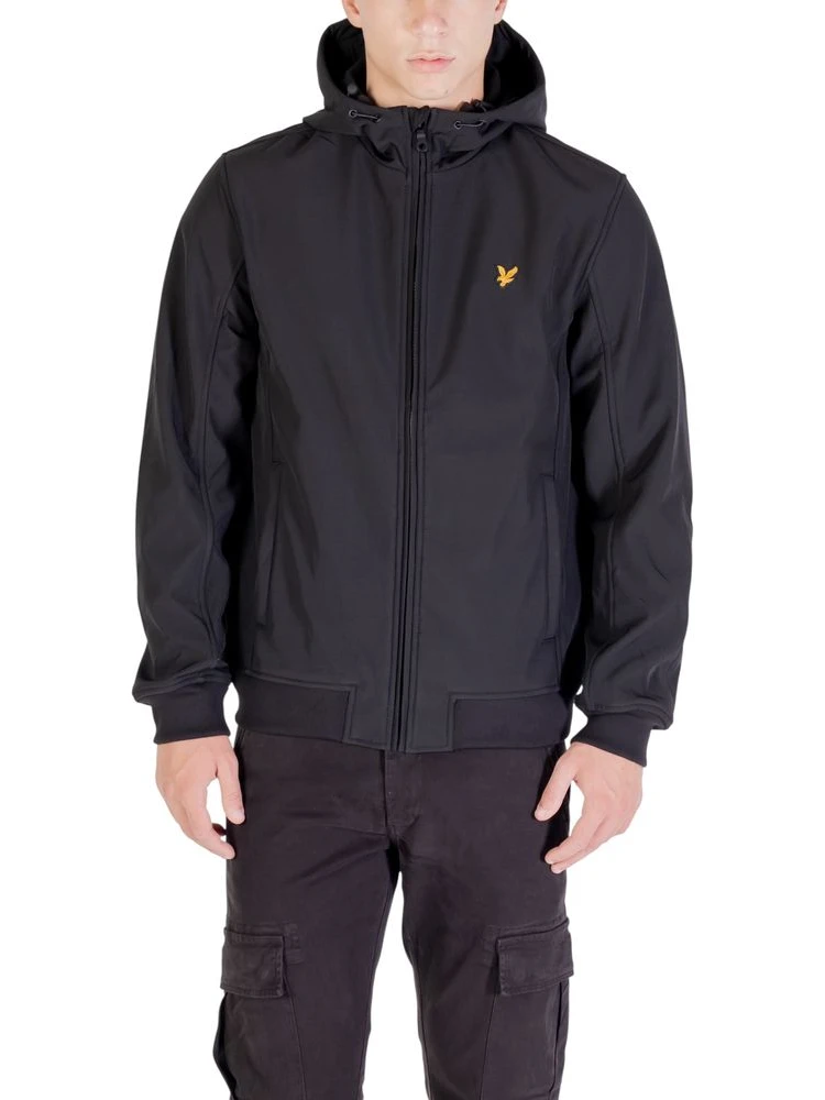Black Polyester Parka