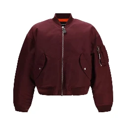Bordeaux Nylon Bomber