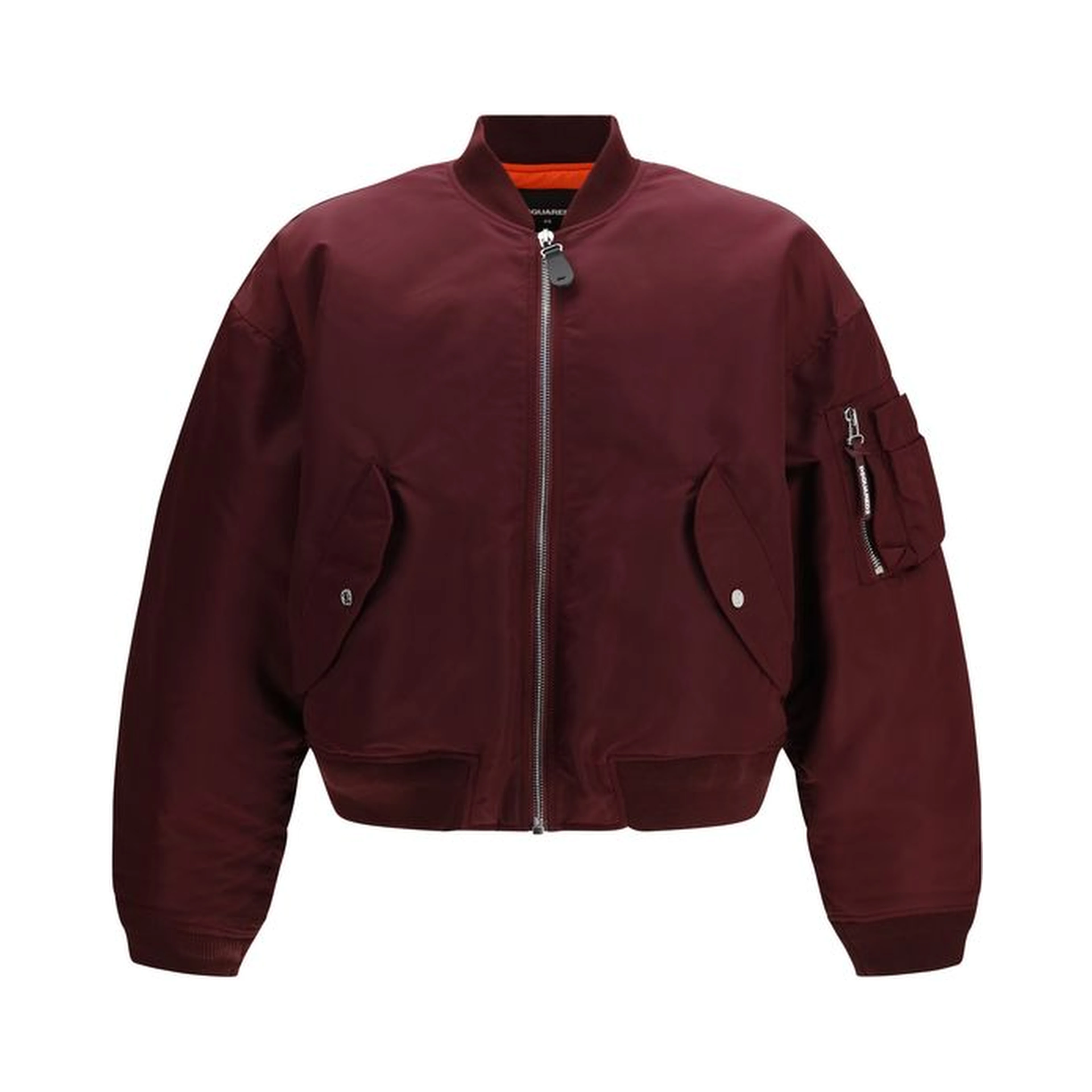 Bordeaux Nylon Bomber