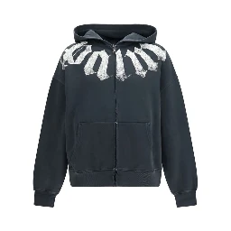 Black Cotton Sweatshirt