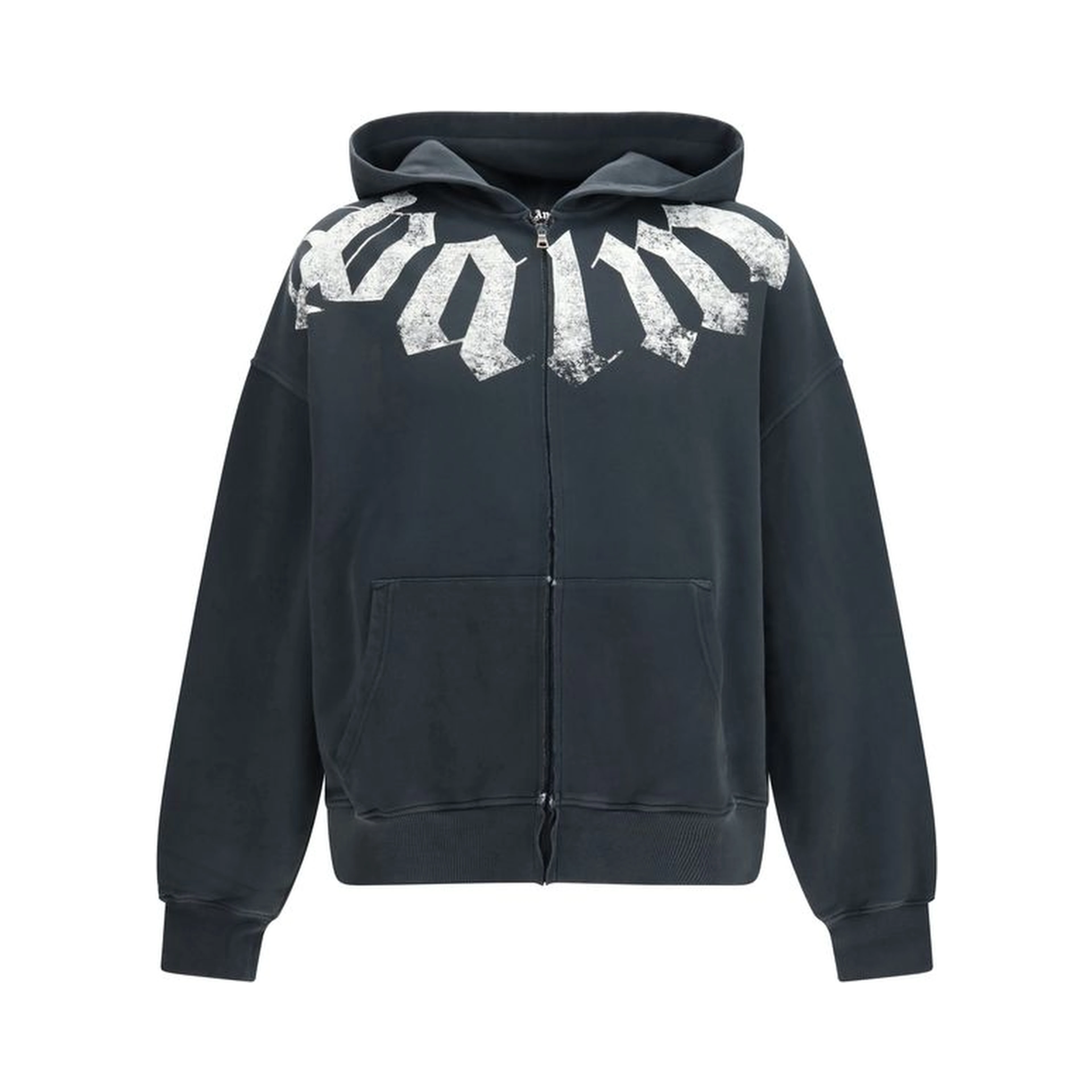 Black Cotton Sweatshirt