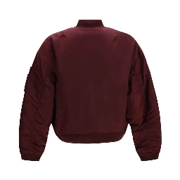 Bordeaux Nylon Bomber