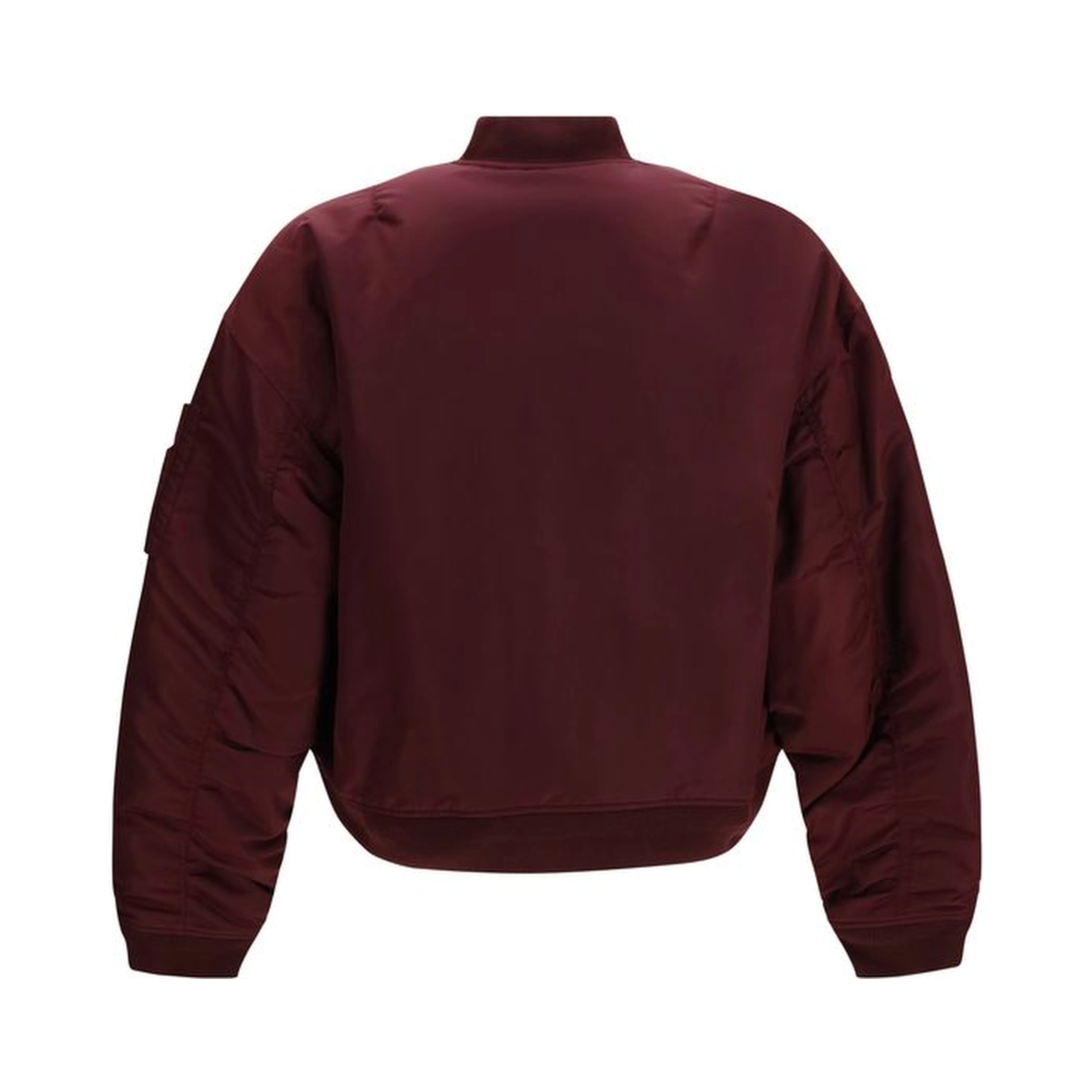 Bordeaux Nylon Bomber