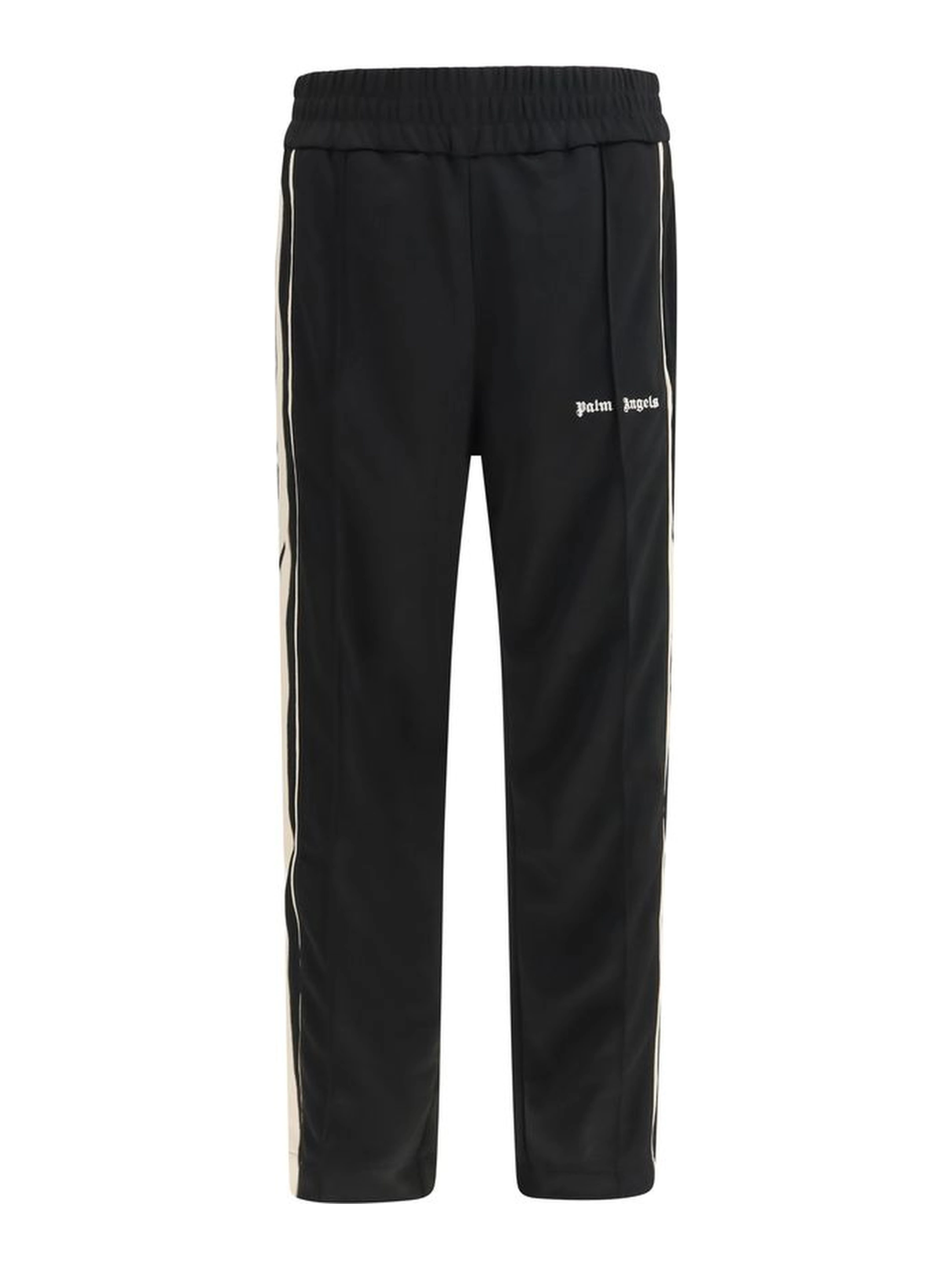 Black Polyester Joggers (Workout Pants)