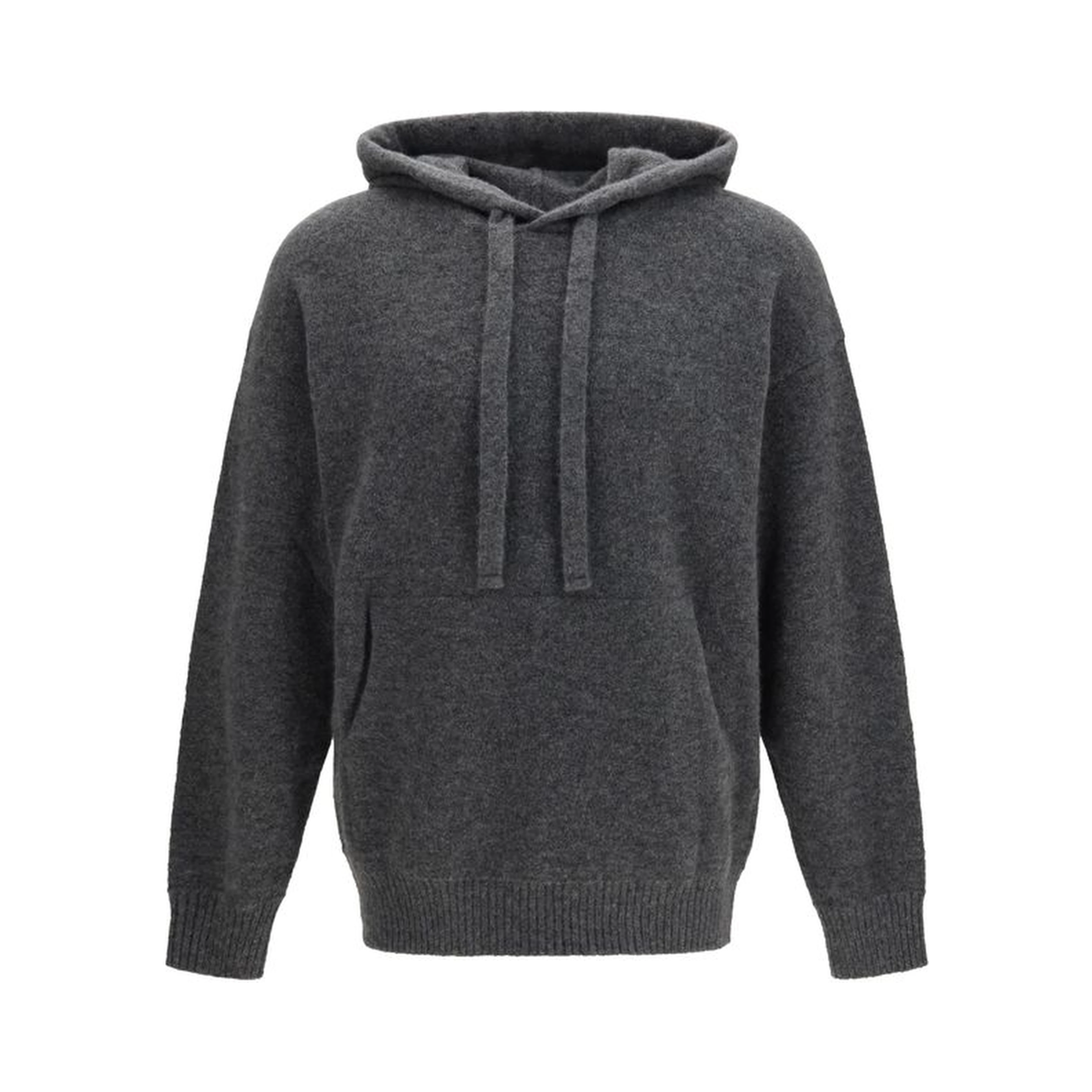 Gray Cashmere Hoodie