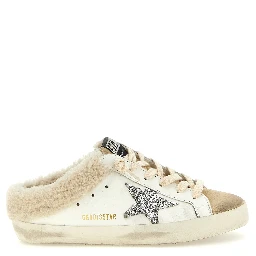 White Leather Chunky Sneakers