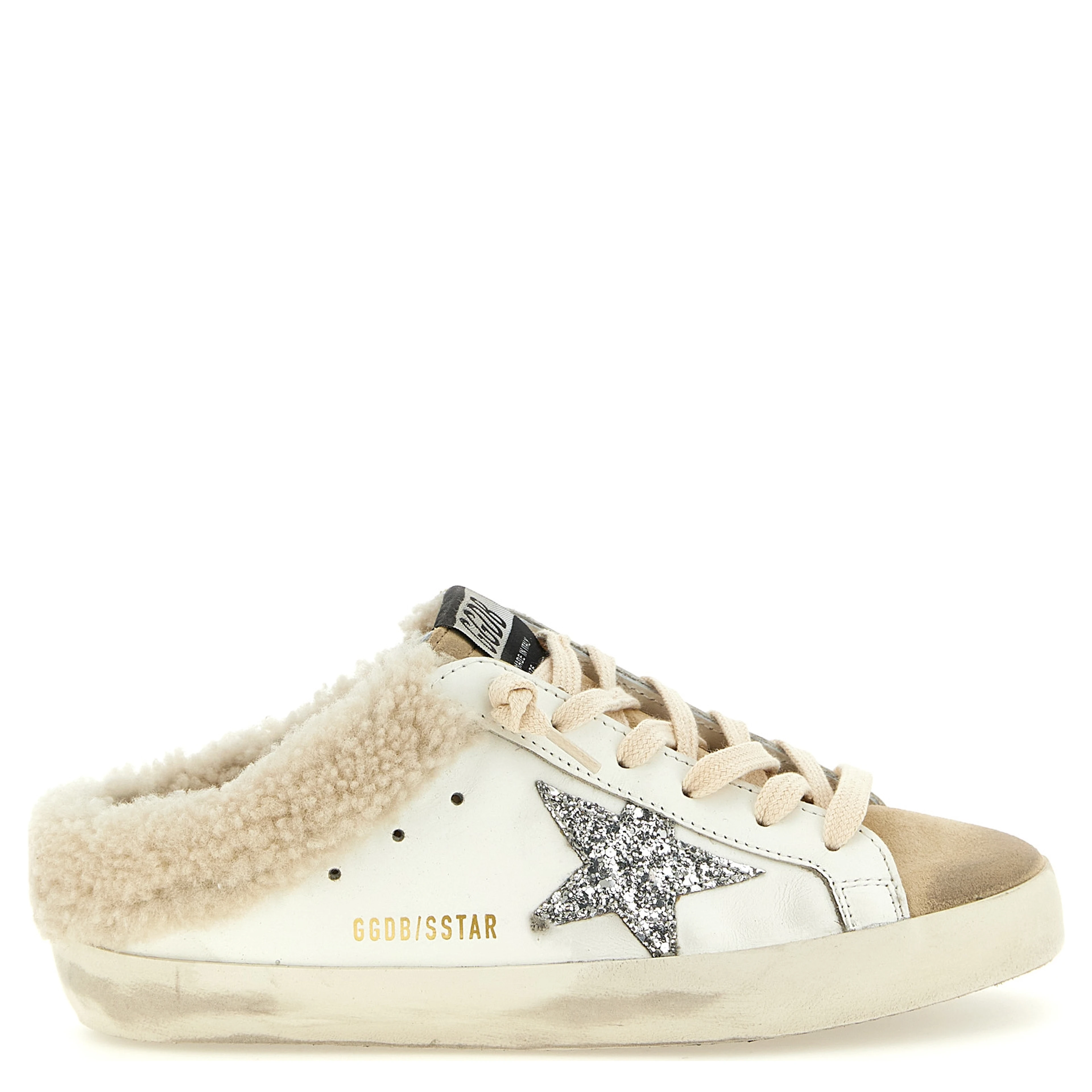 White Leather Chunky Sneakers