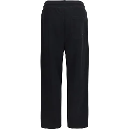 Black Cotton Joggers (Workout Pants)