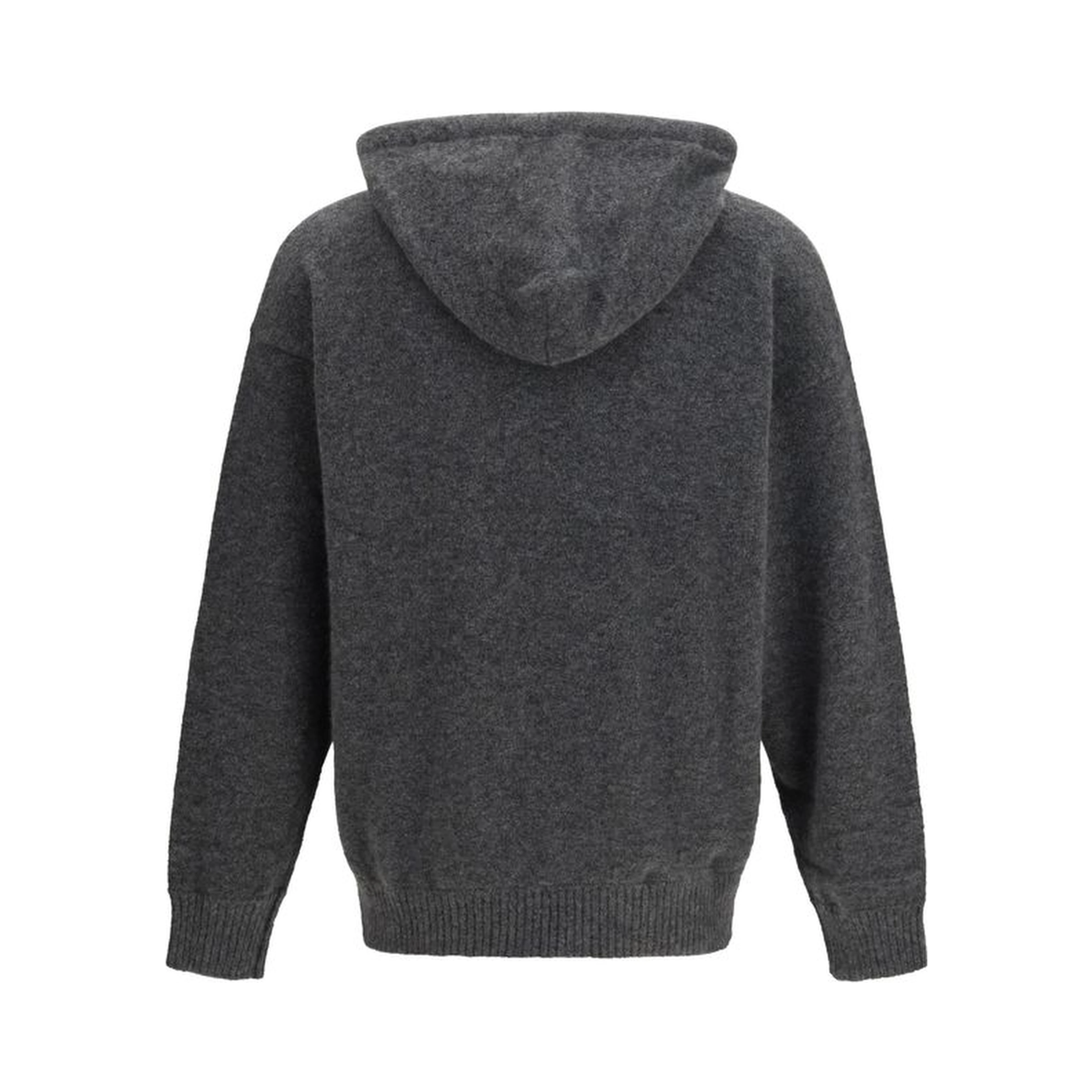 Gray Cashmere Hoodie