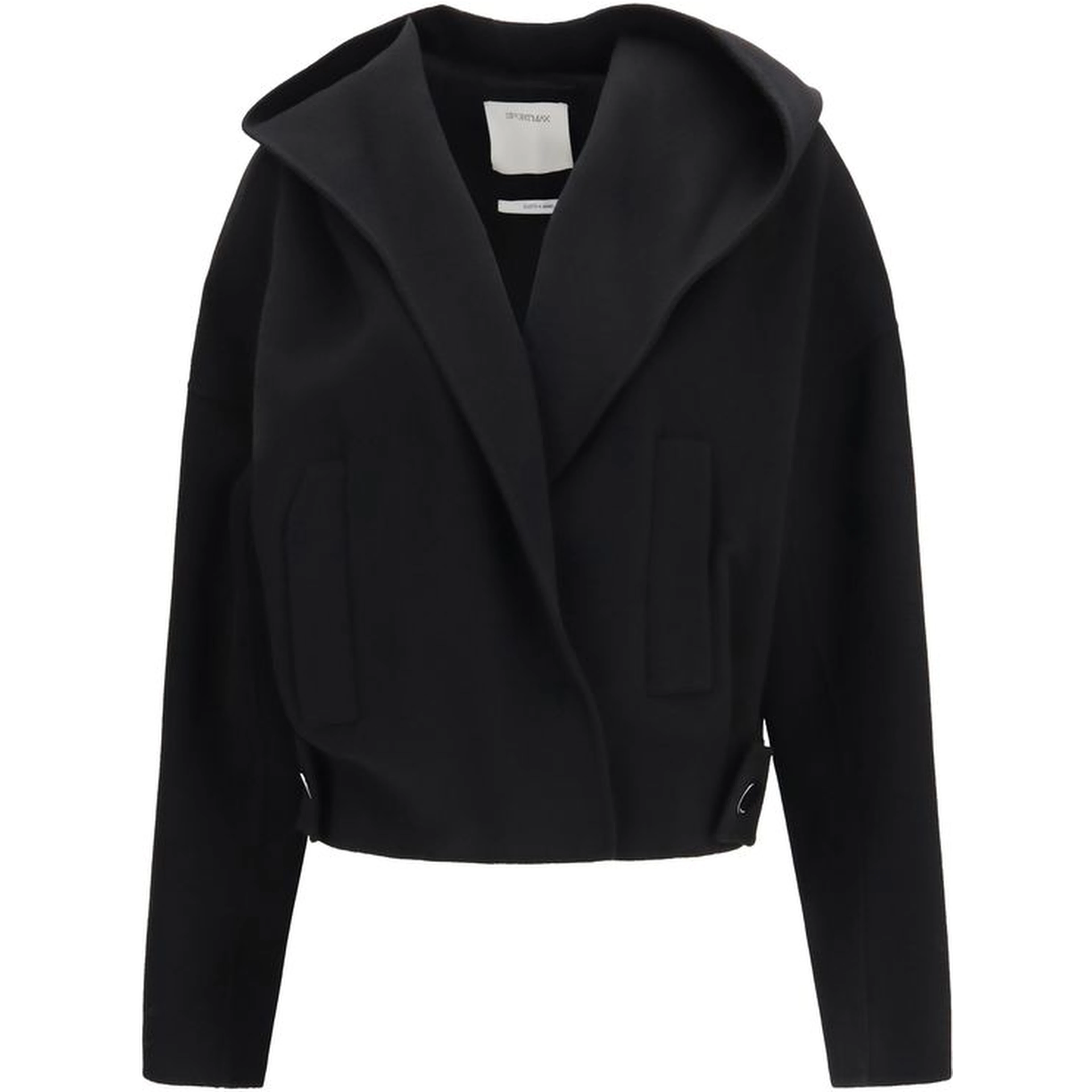 Black Wool Oves Aries Full-Length Jacket