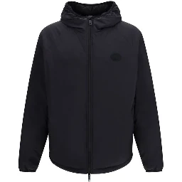 Black Nylon Shell Jacket