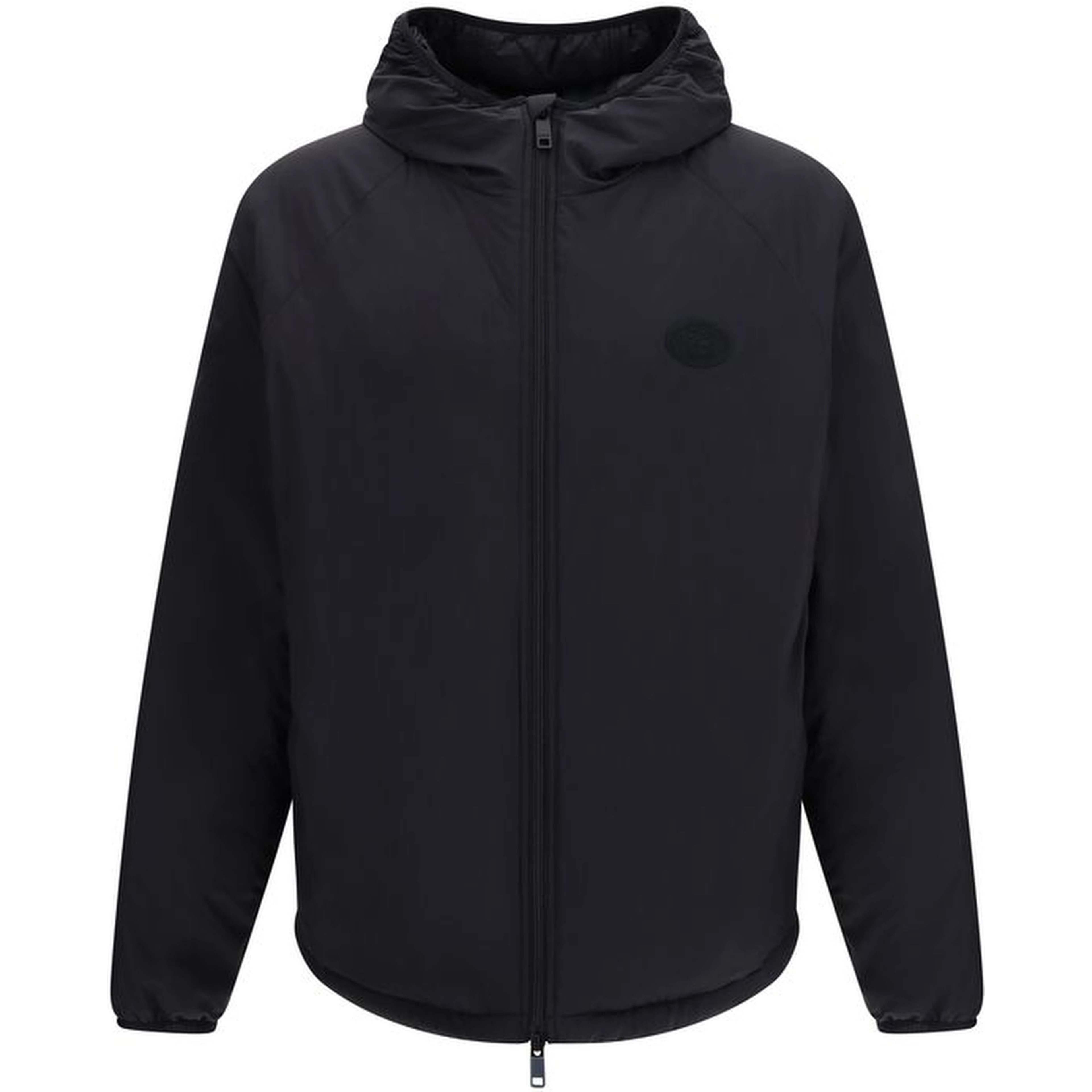 Black Nylon Shell Jacket