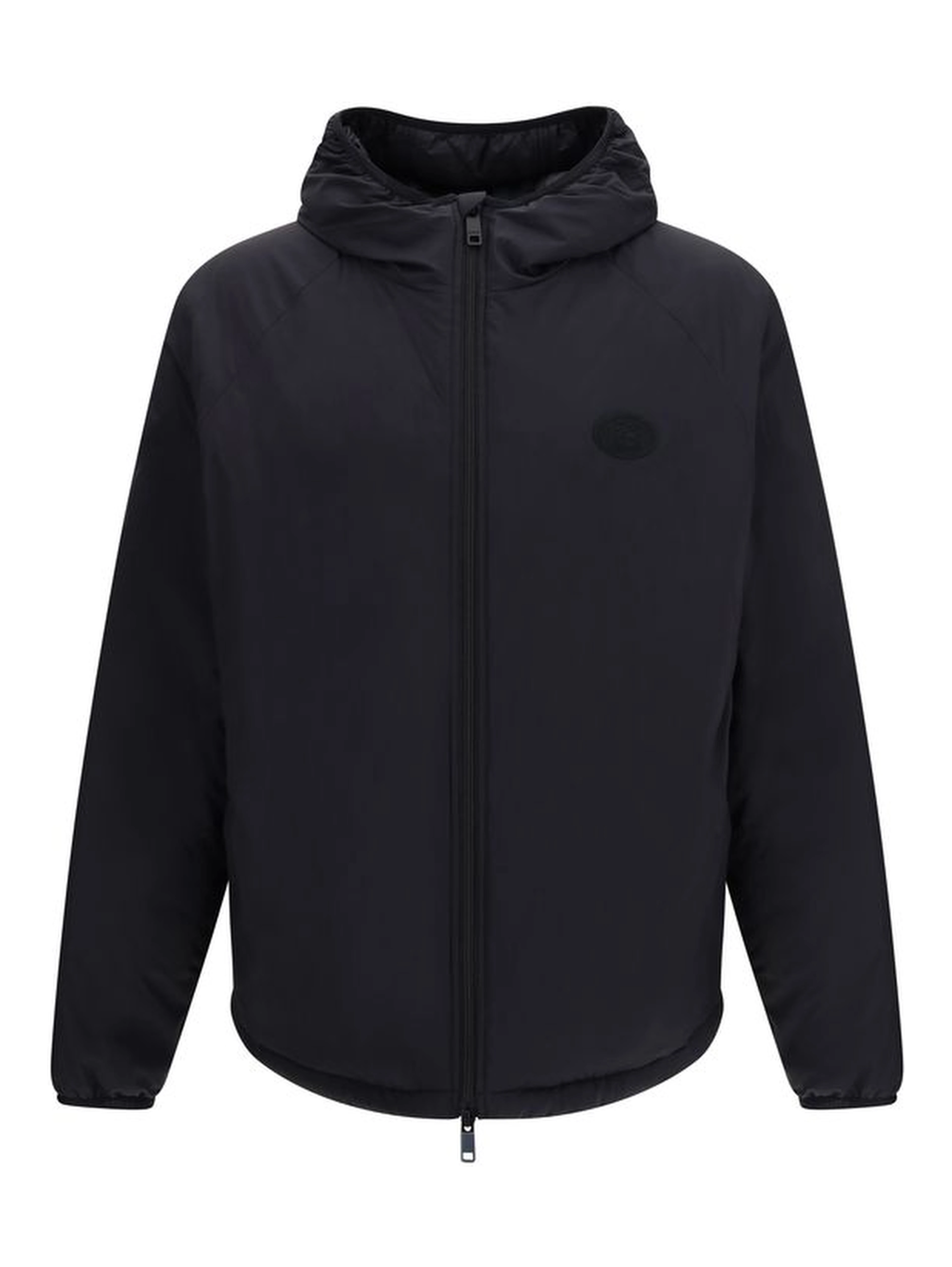 Black Nylon Shell Jacket