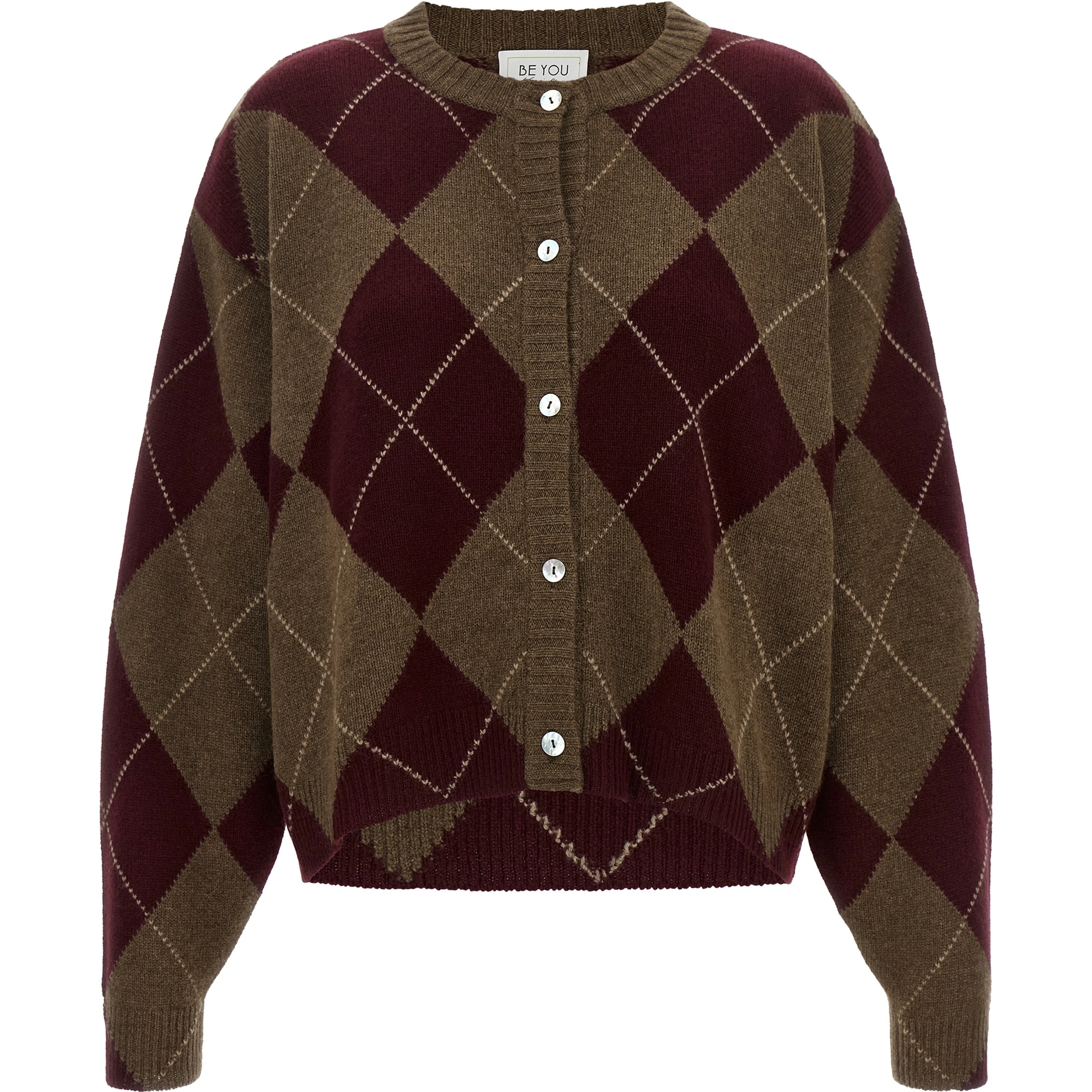Multicolor Cashmere Cardigan