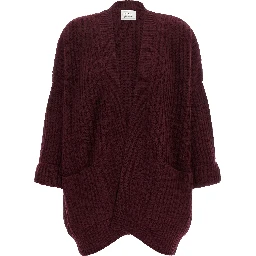 Bordeaux Cashmere Cardigan