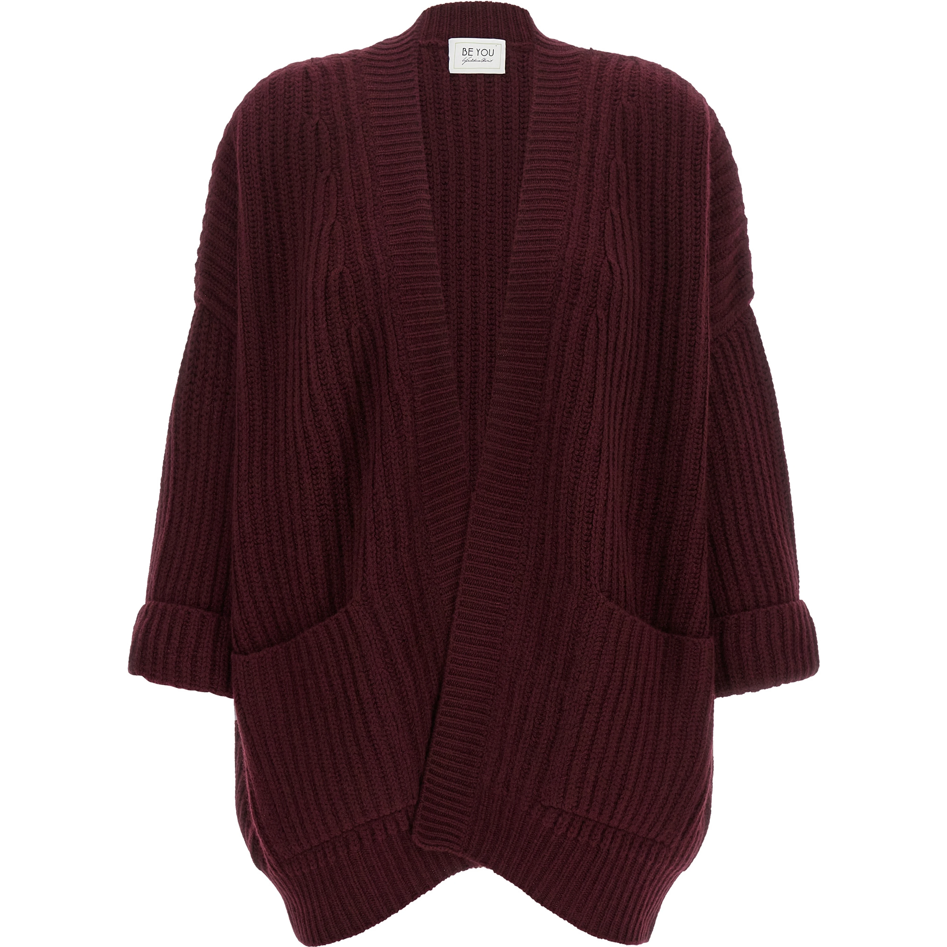 Bordeaux Cashmere Cardigan