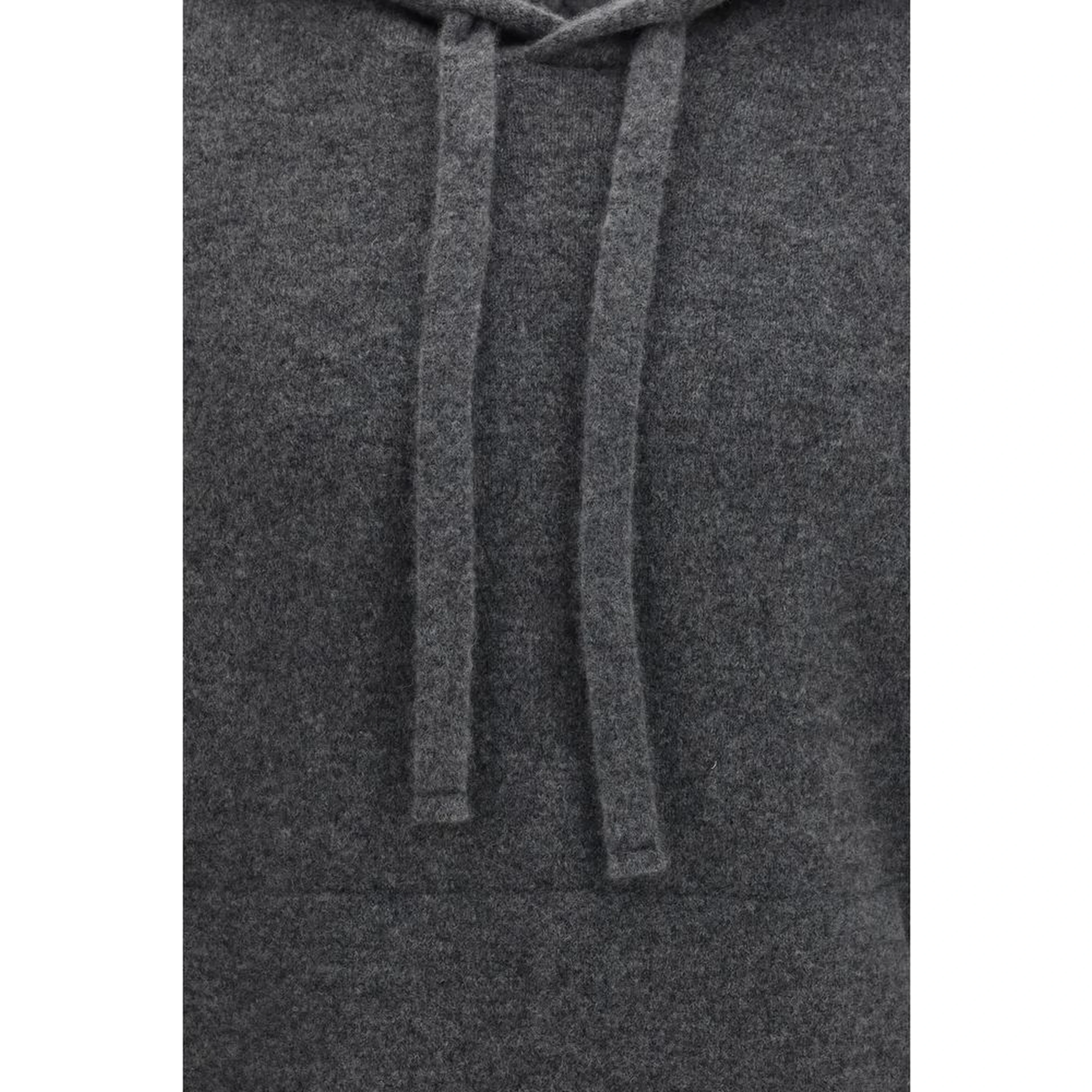 Gray Cashmere Hoodie