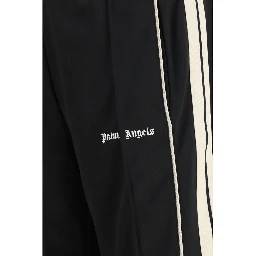 Black Polyester Joggers (Workout Pants)