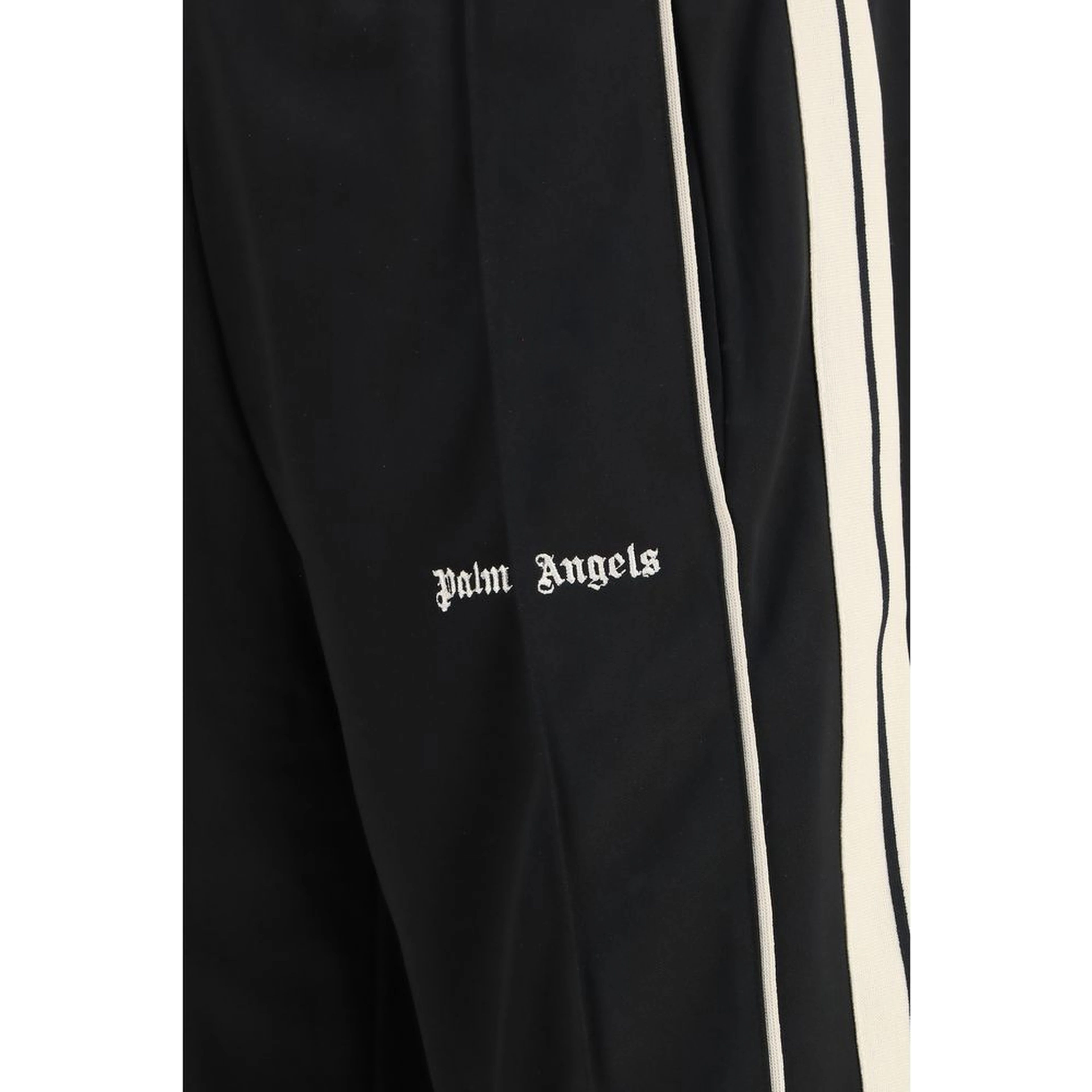 Black Polyester Joggers (Workout Pants)