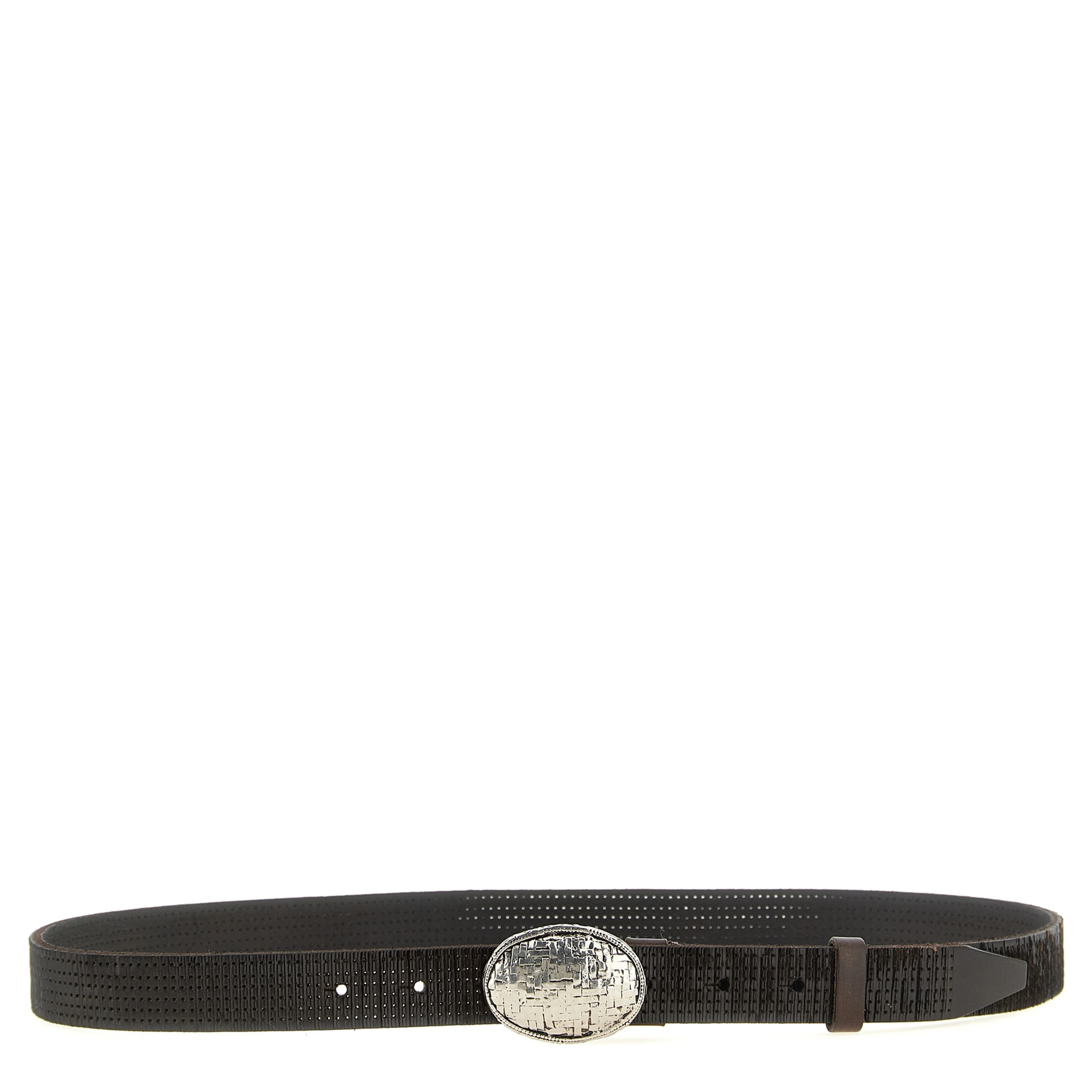 Brown Calfskin Regular Belt