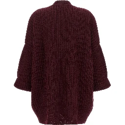 Bordeaux Cashmere Cardigan
