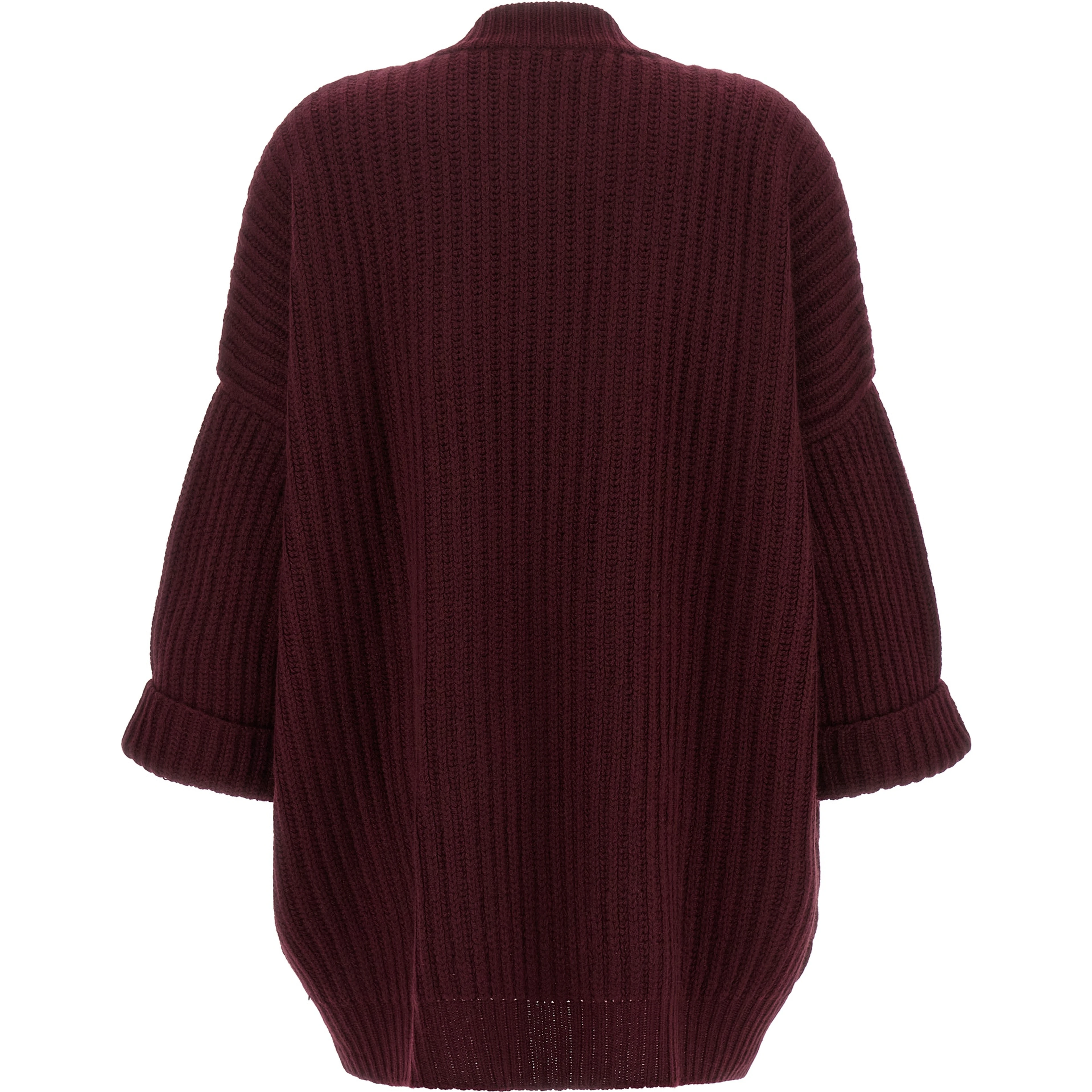 Bordeaux Cashmere Cardigan