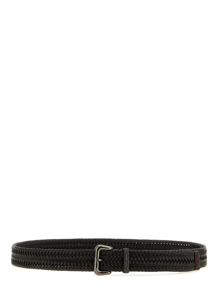 Brown Leather Regular Belt
