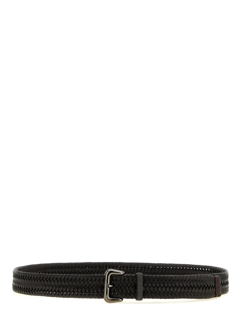 Brown Leather Regular Belt