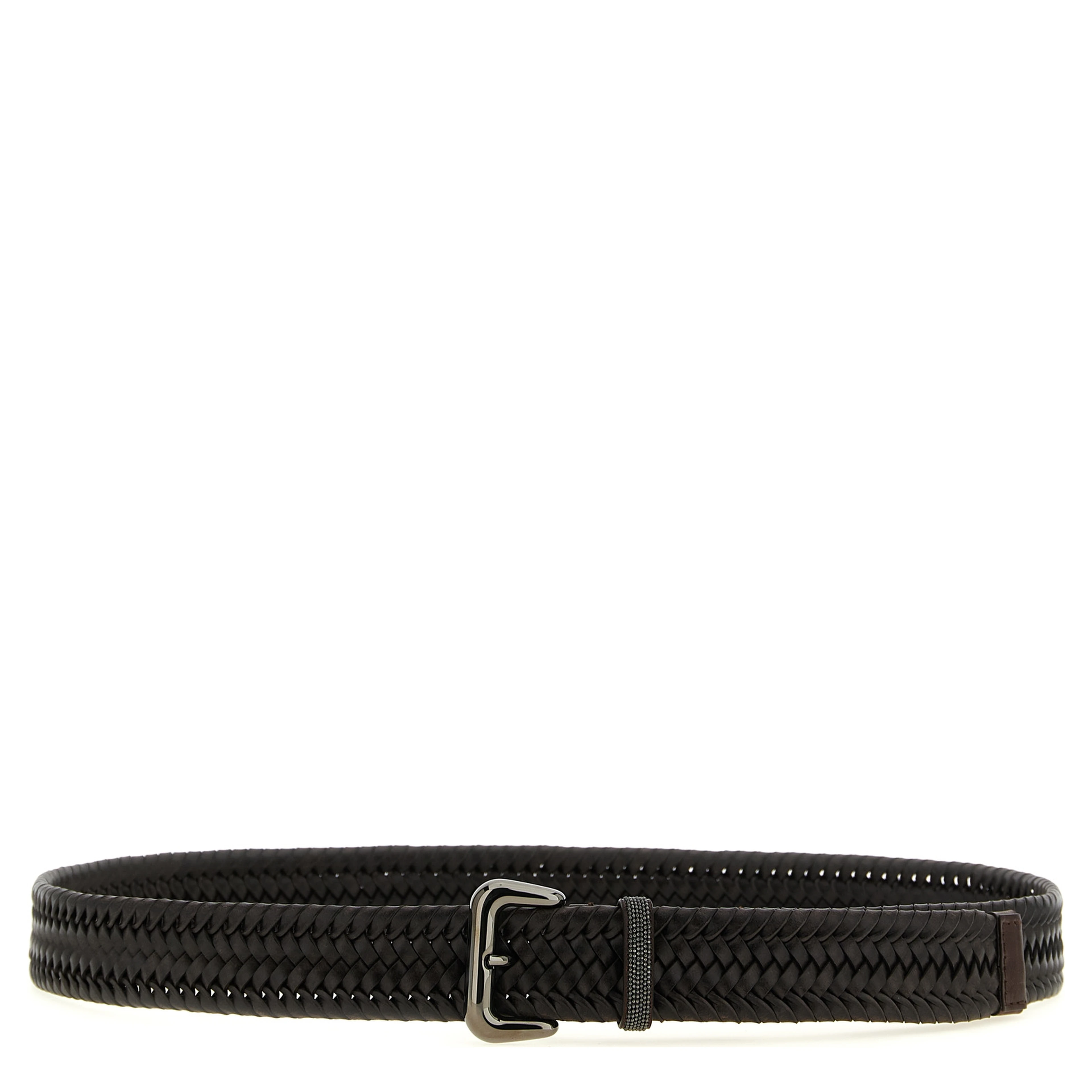 Brown Leather Regular Belt