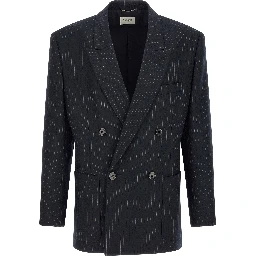 Blue Wool Blazer