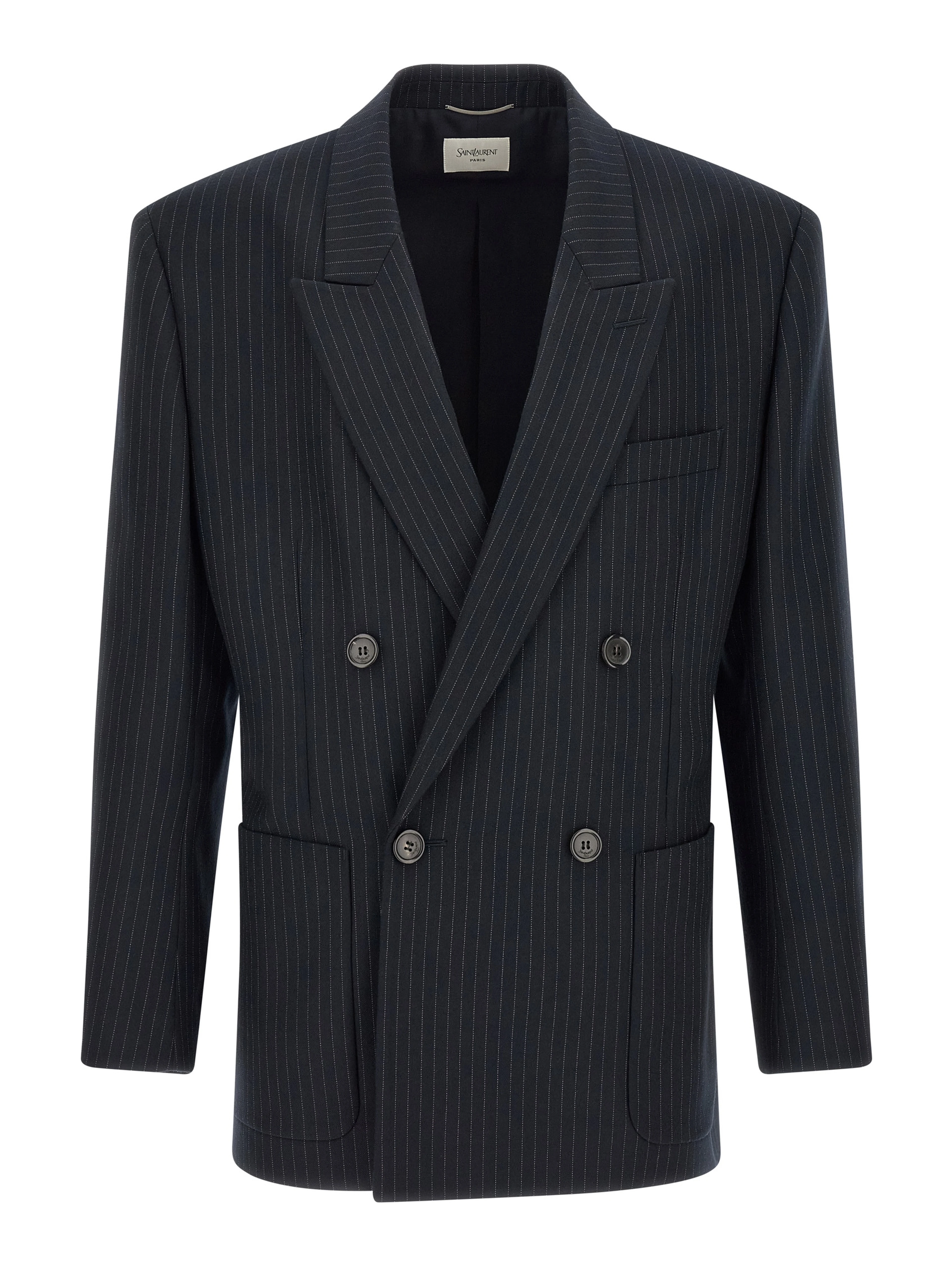 Blue Wool Blazer