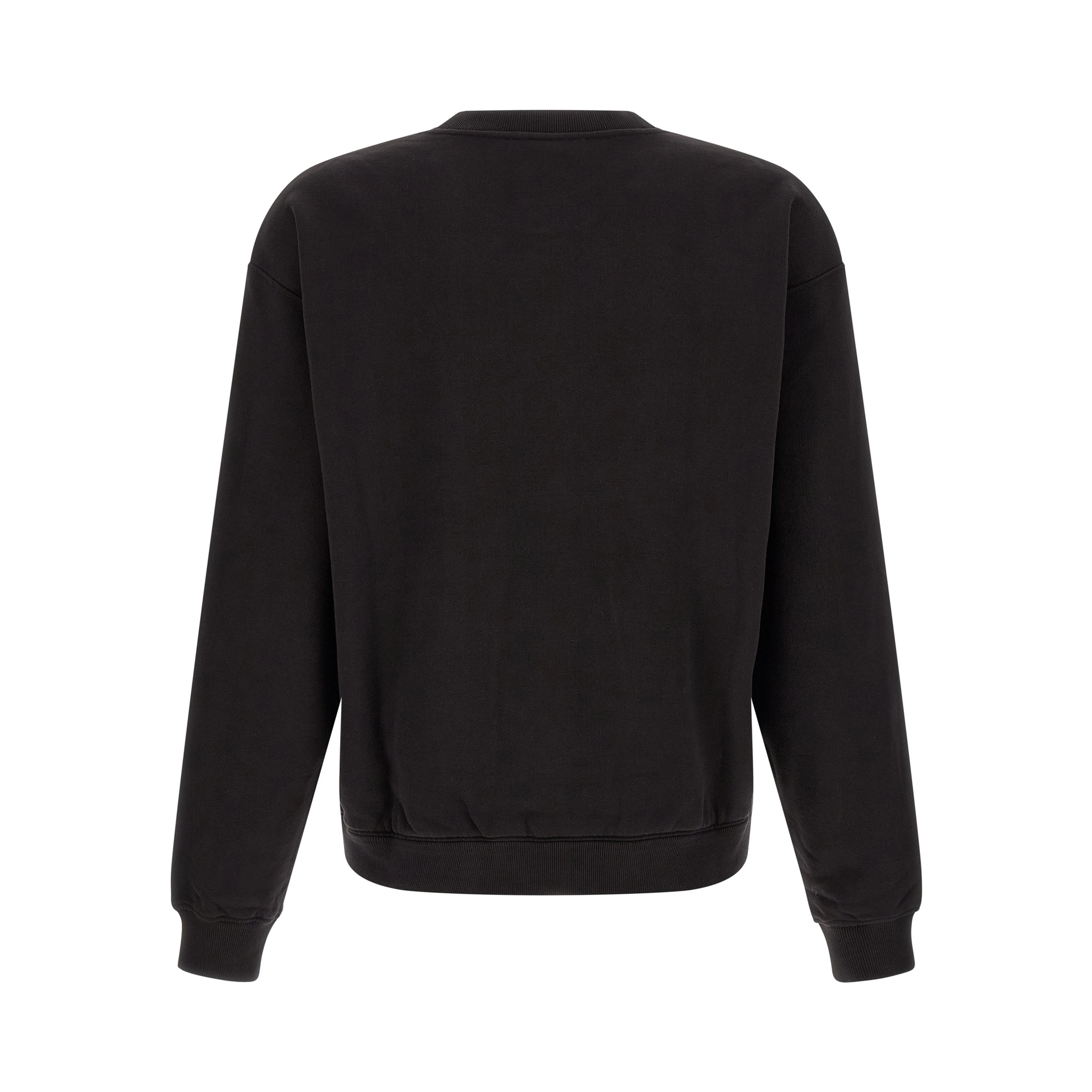 Black Cotton Sweatshirt