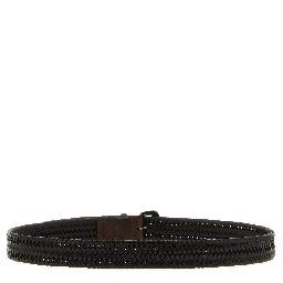 Brown Leather Regular Belt