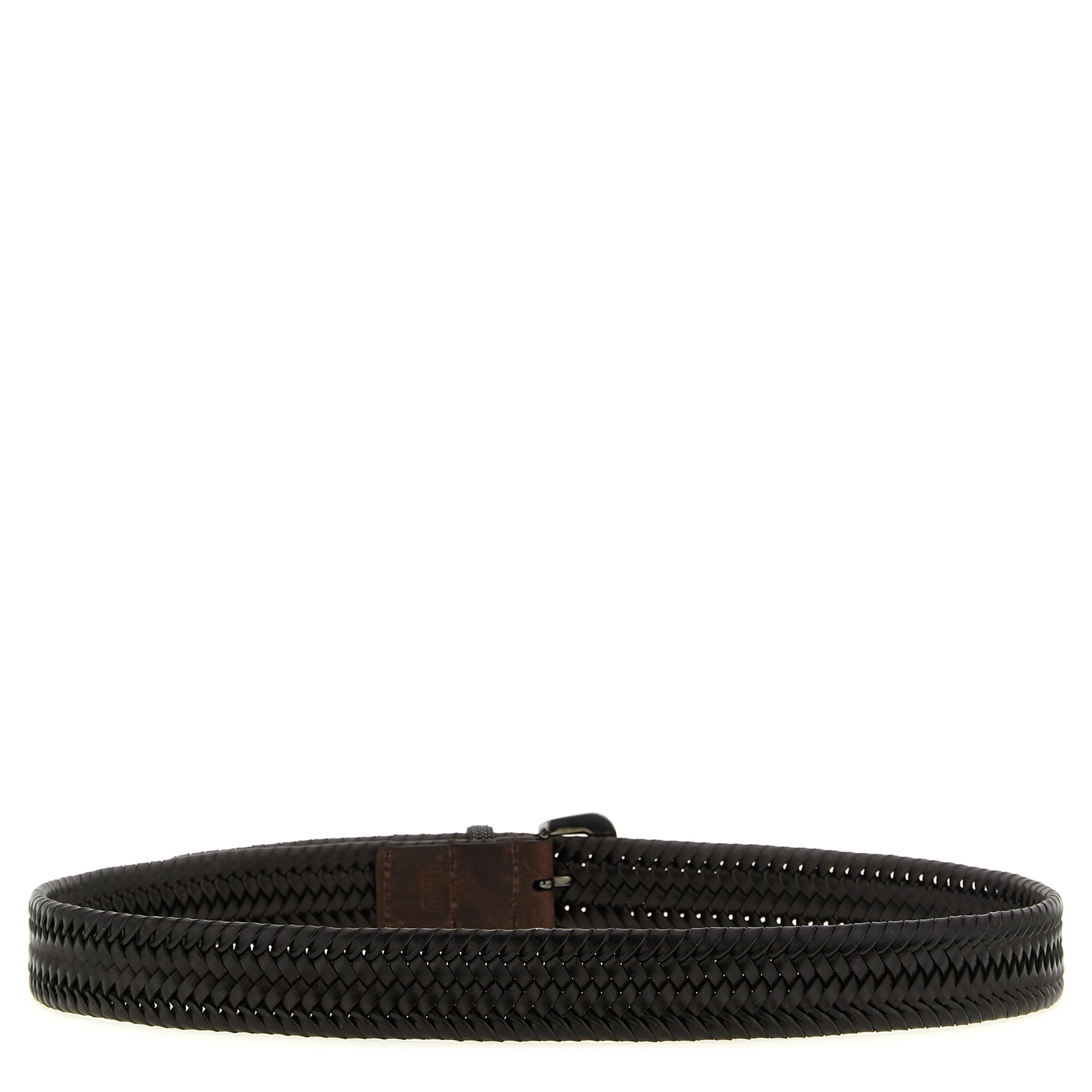 Brown Leather Regular Belt