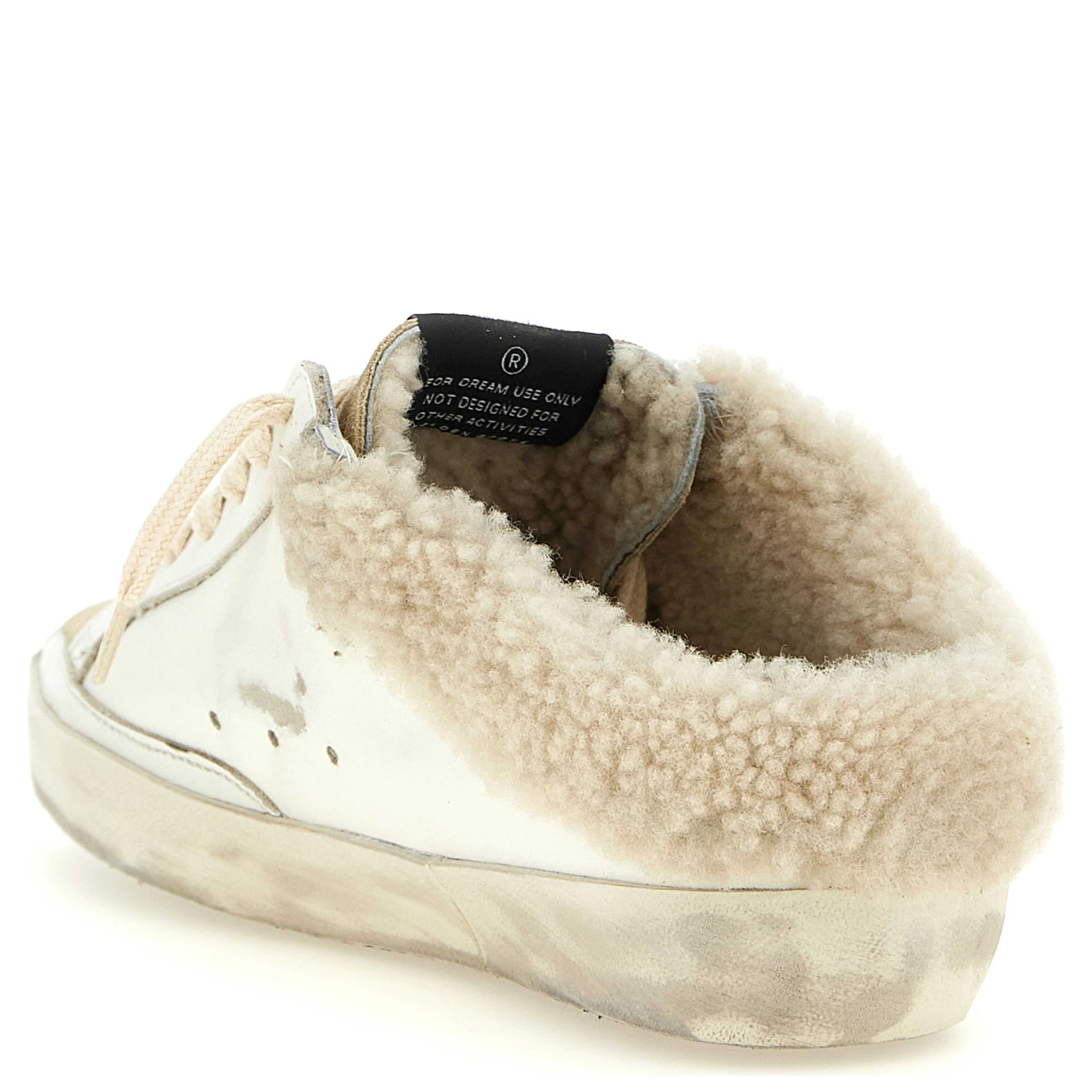 White Leather Chunky Sneakers