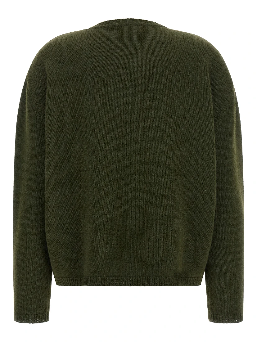 Bicolor Cashmere Cardigan