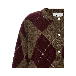 Multicolor Cashmere Cardigan